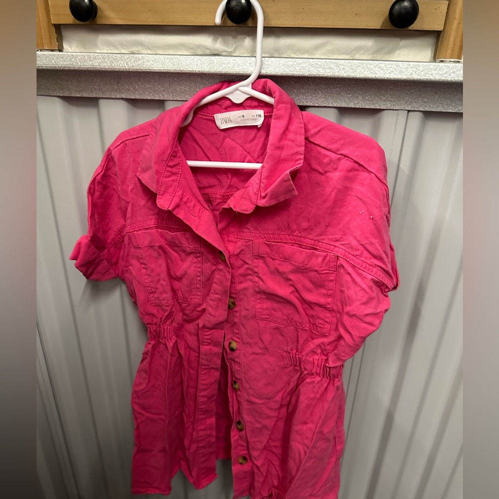 Pink Zara dress